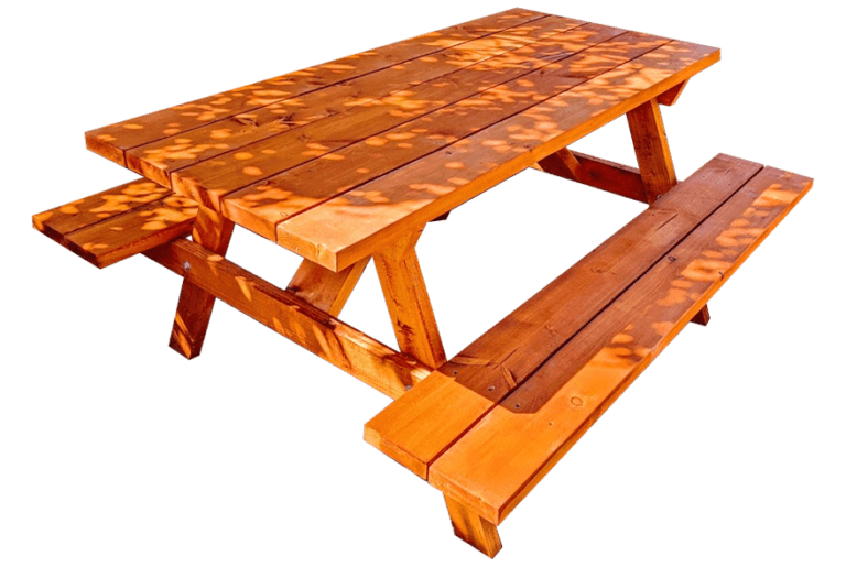 The Traditional Victorian AFrame Picnic Table ISLAND TABLES CO. A