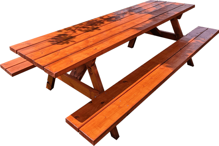 The Traditional Victorian AFrame Picnic Table ISLAND TABLES CO. A