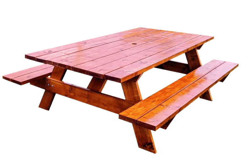 The Traditional Victorian A-Frame Picnic Table - ISLAND TABLES CO. - A ...