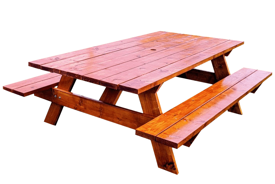 Frame Picnic Table, How Wide Is A Picnic Table